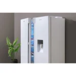 یخچال و فریزر دوقلو 17 فوت دیپوینت مدل MAX-D، دارای نمایشگر و بدون برفک، با ارتفاع 180، پهنای 60 و عمق 63 سانتی_متر، میزان مصرف انرژی A+، دارای 5 طبقه در یخچال و 5 کشو در فریزر، لزوم اتصال به شیر آب دارد 5