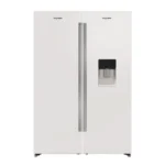 یخچال و فریزر دوقلو 17 فوت دیپوینت مدل MAX-D، دارای نمایشگر و بدون برفک، با ارتفاع 180، پهنای 60 و عمق 63 سانتی_متر، میزان مصرف انرژی A+، دارای 5 طبقه در یخچال و 5 کشو در فریزر، لزوم اتصال به شیر آب دارد 5