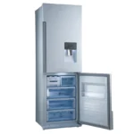 یخچال و فریزر 14 فوت دیپوینت مدل DECENT، دارای نمایشگر، با ارتفاع ۲۰۲، پهنای 65 و عمق 64.3 سانتی_متر، میزان مصرف انرژی A+، دارای 5 طبقه در یخچال و 3 طبقه در فریزر، لزوم اتصال به شیر آب ندارد، دارای کنترل پنل لمسی LED 4