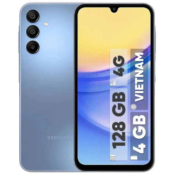 گوشی موبایل سامسونگ مدل Galaxy A15 دو سیم کارت ظرفیت 128