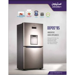 یخچال و فریزر 32 فوت استیلون مدل هوم بار DEPOS 85