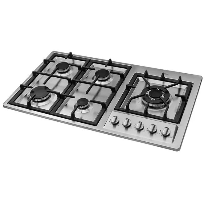 اجاق گاز صفحه‌ای 5 شعله اخوان مدل GI-135-S