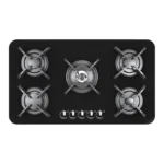 اجاق گاز صفحه‌ای 5 شعله کن مدل Pardyc-B