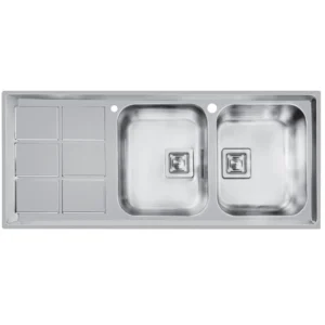 سینک ظرفشویی استیل اخوان مدل 500 توکار